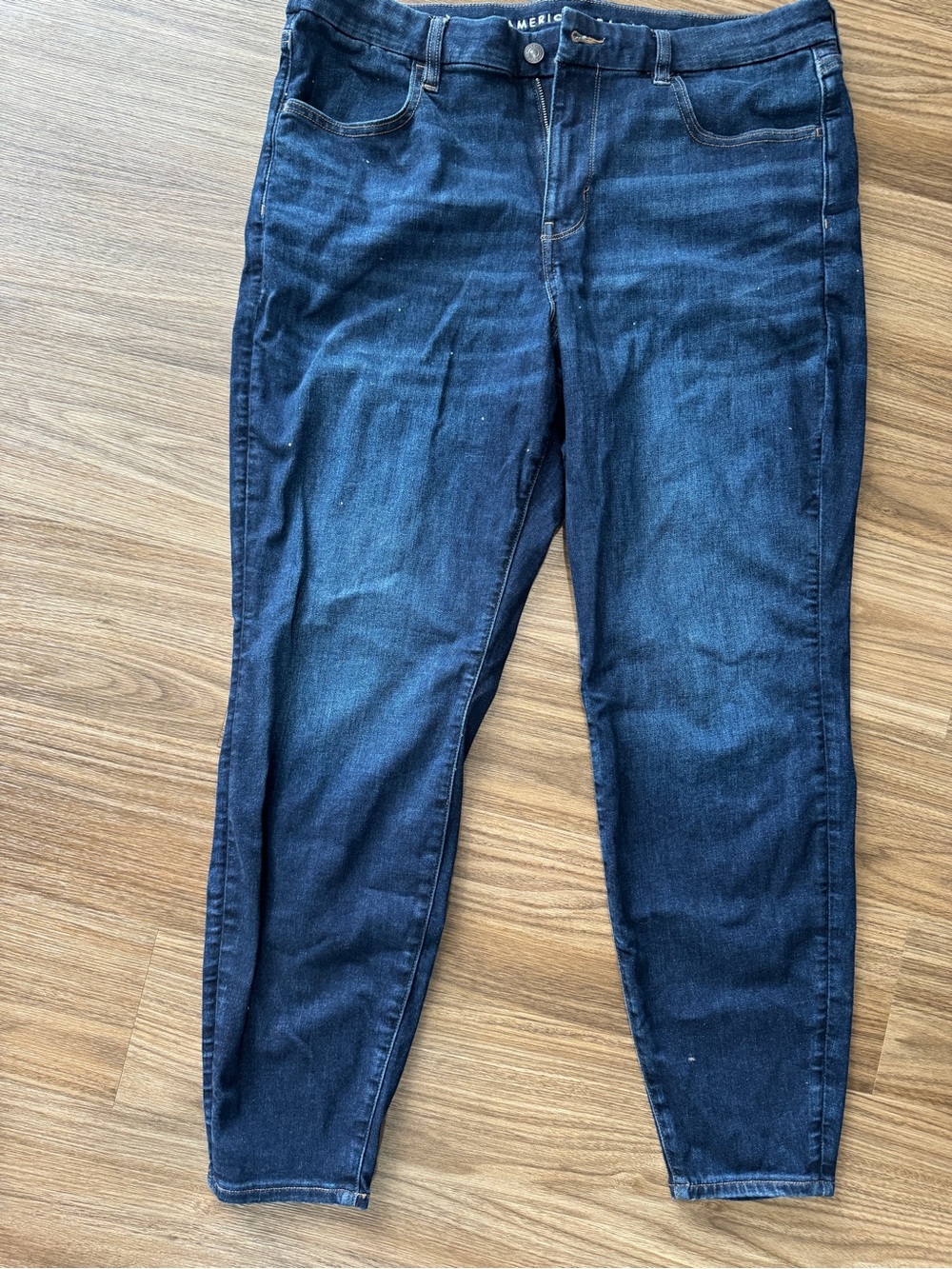 American Eagle Outfitters Dark Blue Stretch Jeggings